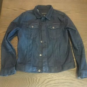 Dark blue denim jacket